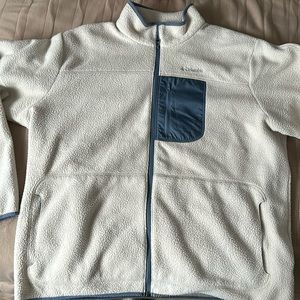 XXL Columbia Sherpa zip up